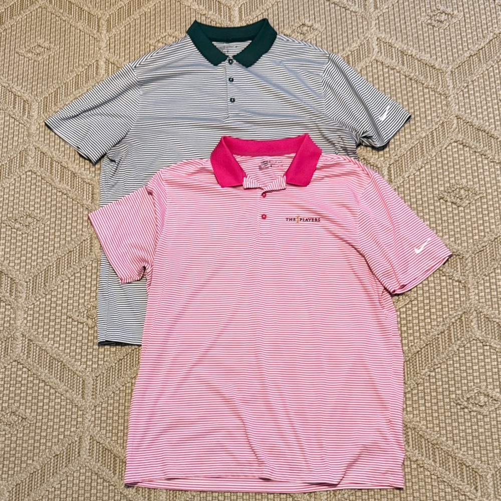 Lot of 2 Nike Polos